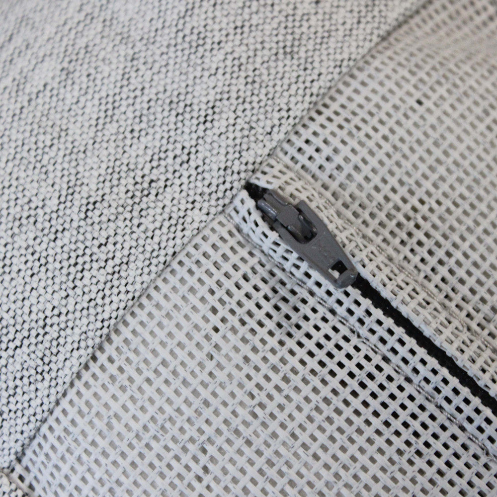 Salotto da giardino 3 posti con cuscini e struttura in alluminio Bruma Garden