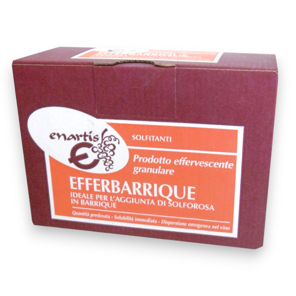 Metabisolfito di potassio granulare efferbarique conf. 40 buste da 5 gr