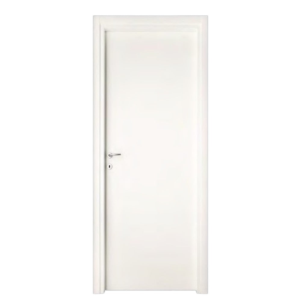 Porta da interno battente reversibile bianco effetto liscio in MDF H210 cm