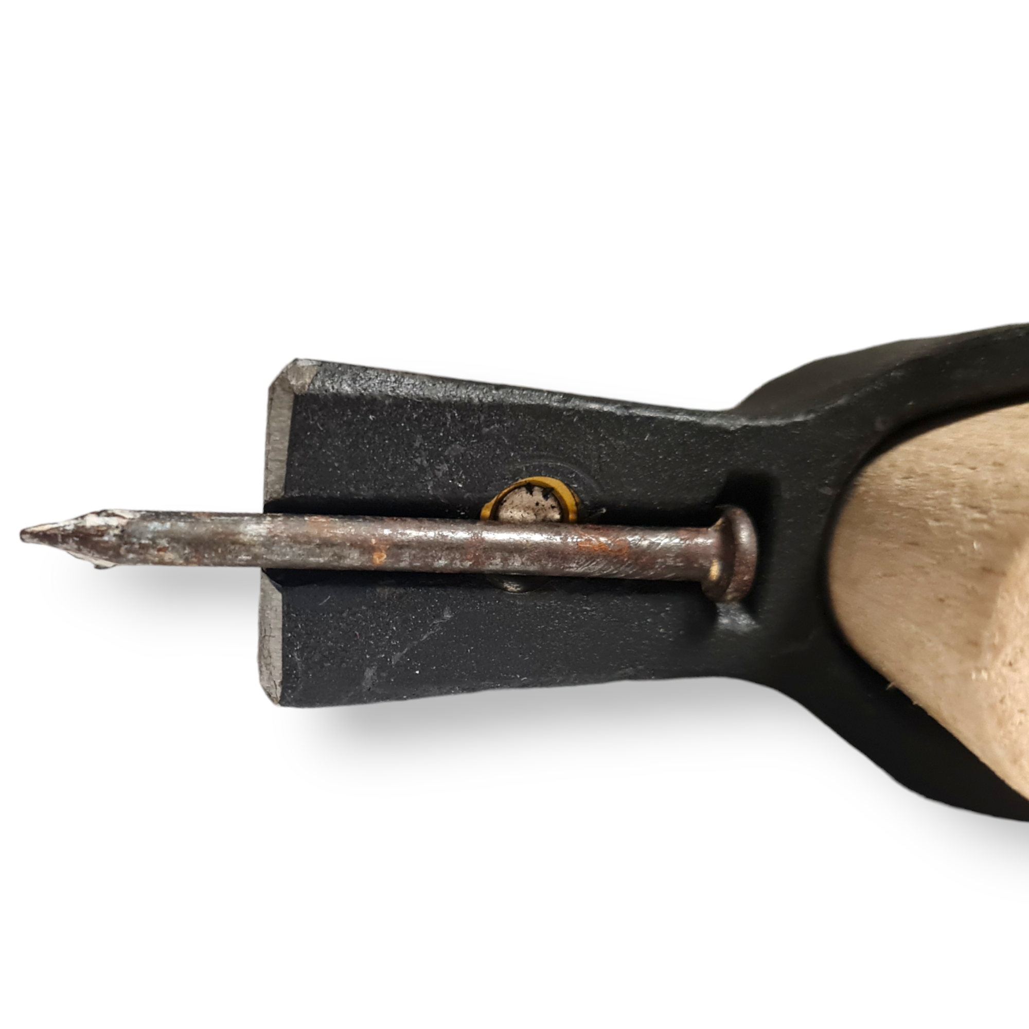 Martello Da Carpentiere in acciaio con Magnete reggichiodi e manico lungo in legno 45 cm