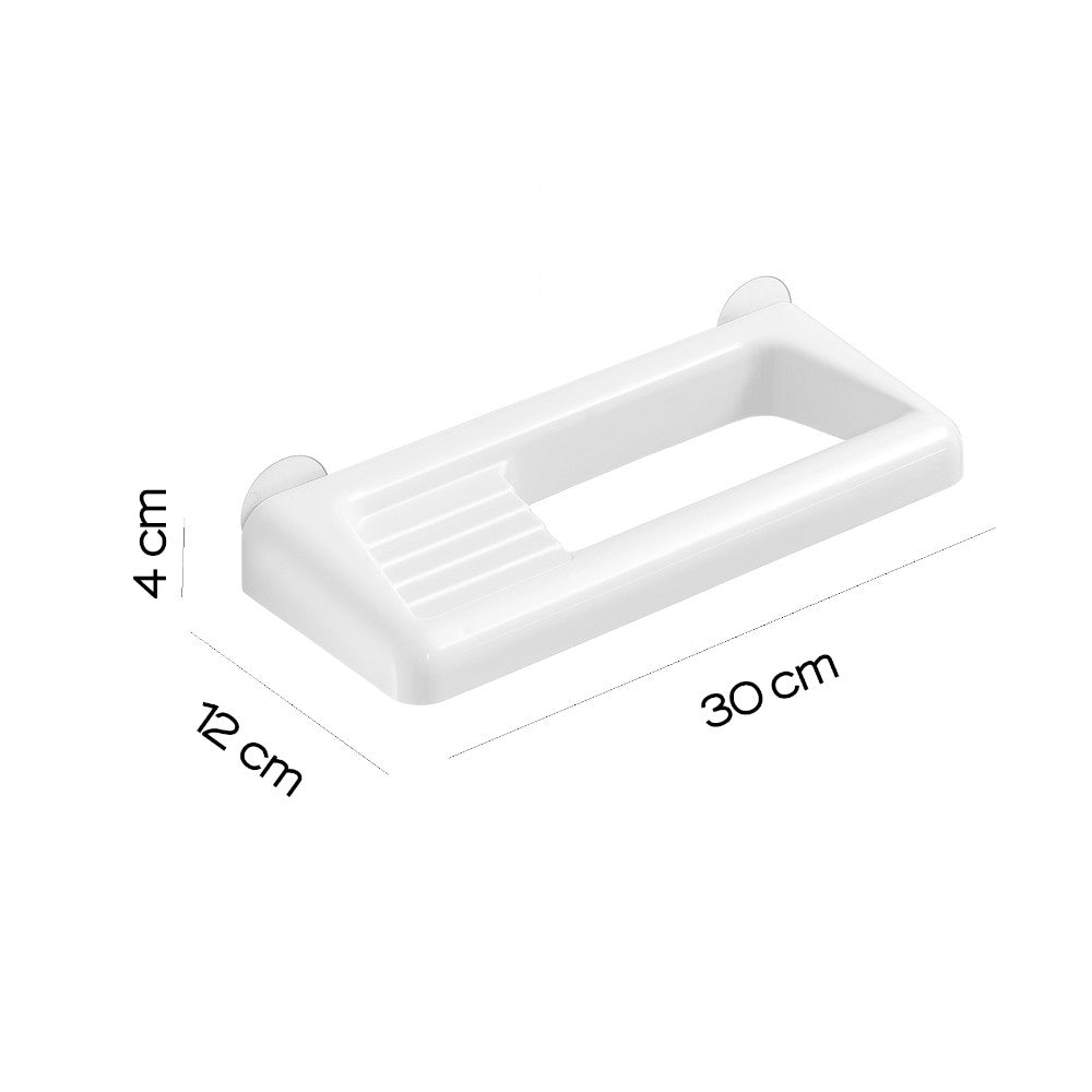 Portasapone portasalviette in resina termoplastica per bagno