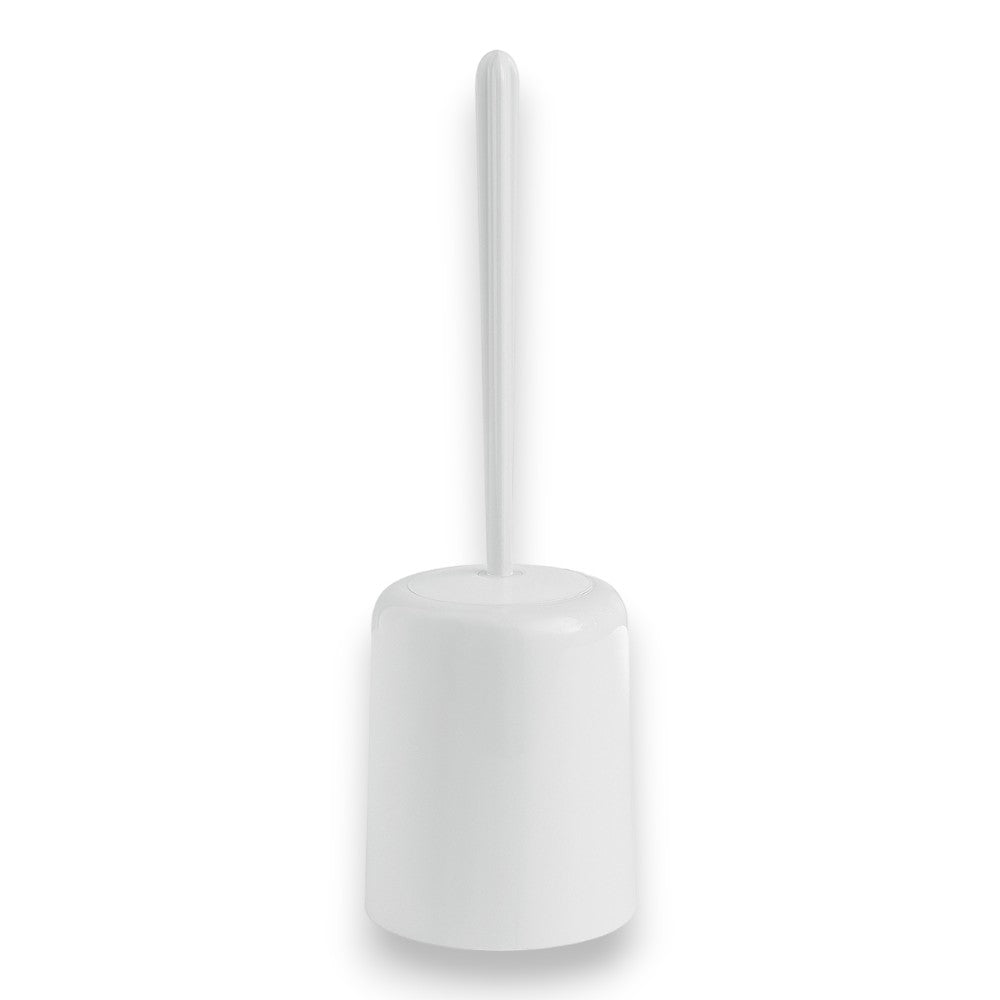 Portascopino wc 12,5x12,5x37,5 cm in resina per bagno