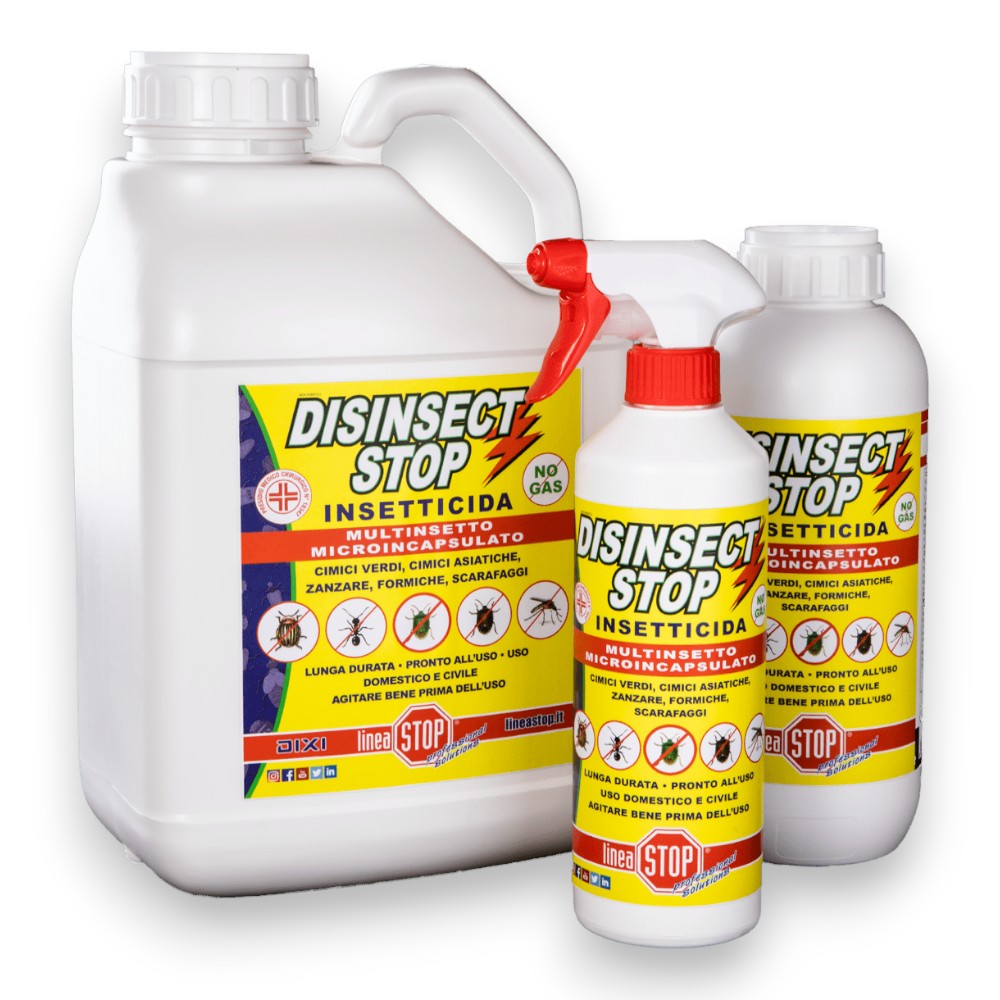 Insetticida multinsetto microincapsulato disinsect stop per insetti 500 ml