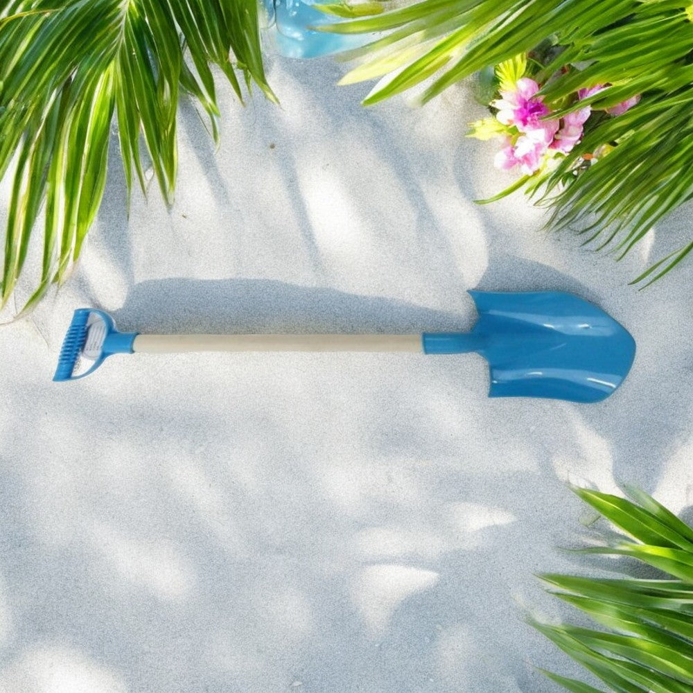 Paletta da spiaggia h52 cm in legno e plastica per bambini