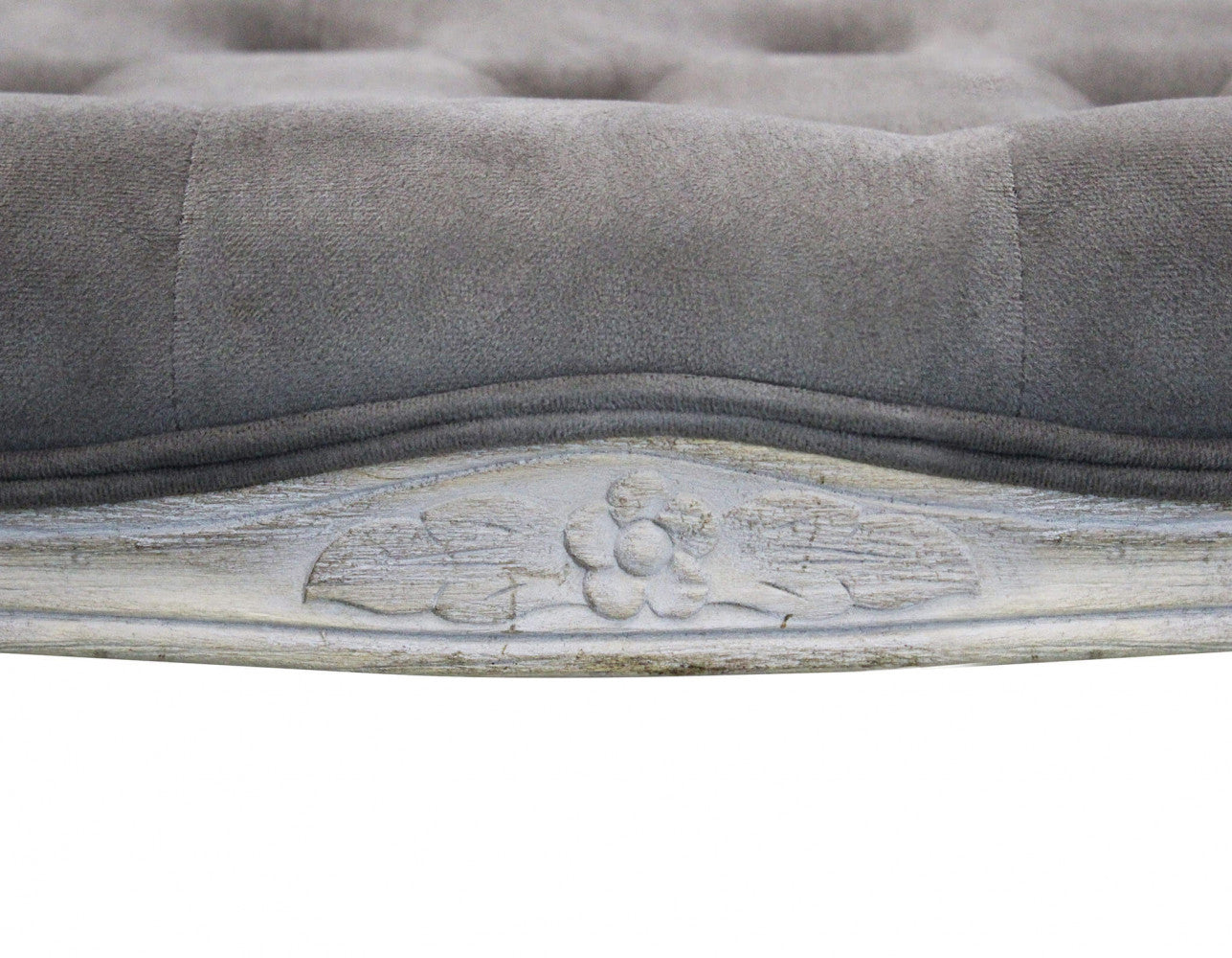 Panca da interno in legno e velluto con design moderno 110x36xH47 cm