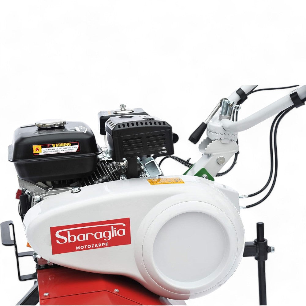Motozappa a Benzina Carletto 1M Motore 212 Cc 6.5 HP e Fresa da 80 Cm Sbaraglia A3010