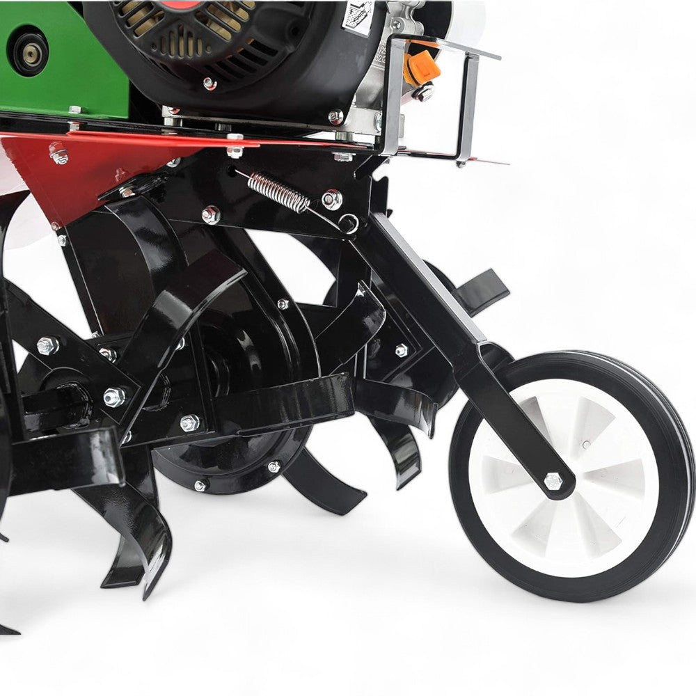 Motozappa a Benzina Carletto 1M Motore 212 Cc 6.5 HP e Fresa da 80 Cm Sbaraglia A3010