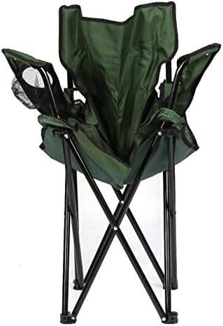 Sedia mare camping viaggio pieghevole in sacca acciaio e poliestere con porta bicchiere