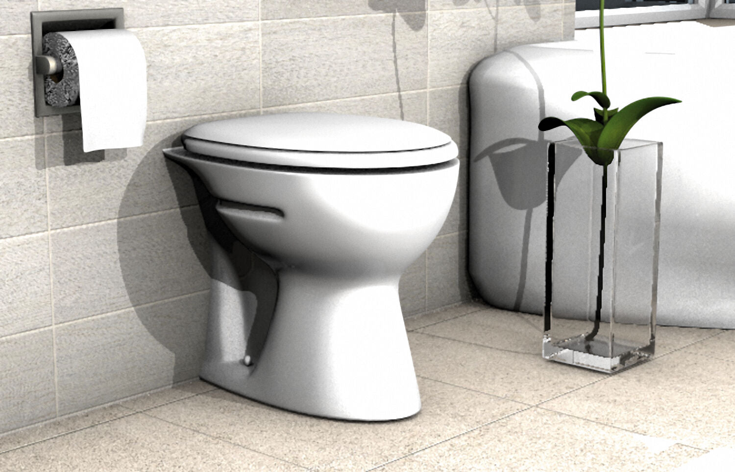 Tasselli per fissaggio nascosto per water e bidet a pavimento WB 5 NH Fischer