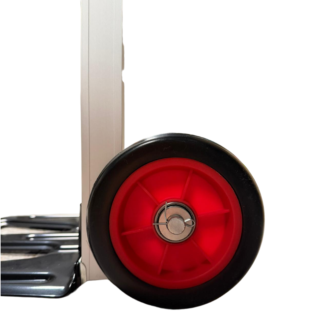 Carrello portacasse portatutto telescopico chiudibile in alluminio portata 90 Kg