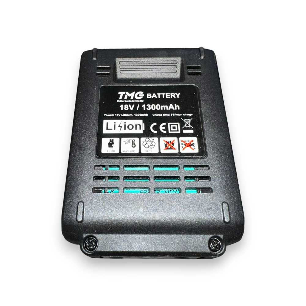 Batteria 18V di ricambio con indicatore led di carica