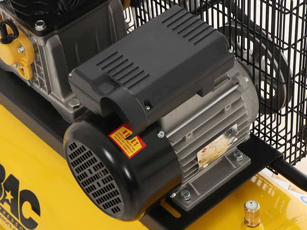 Compressore a cinghia aria compressa bicilindrico coassiale base line Abac 90 lt