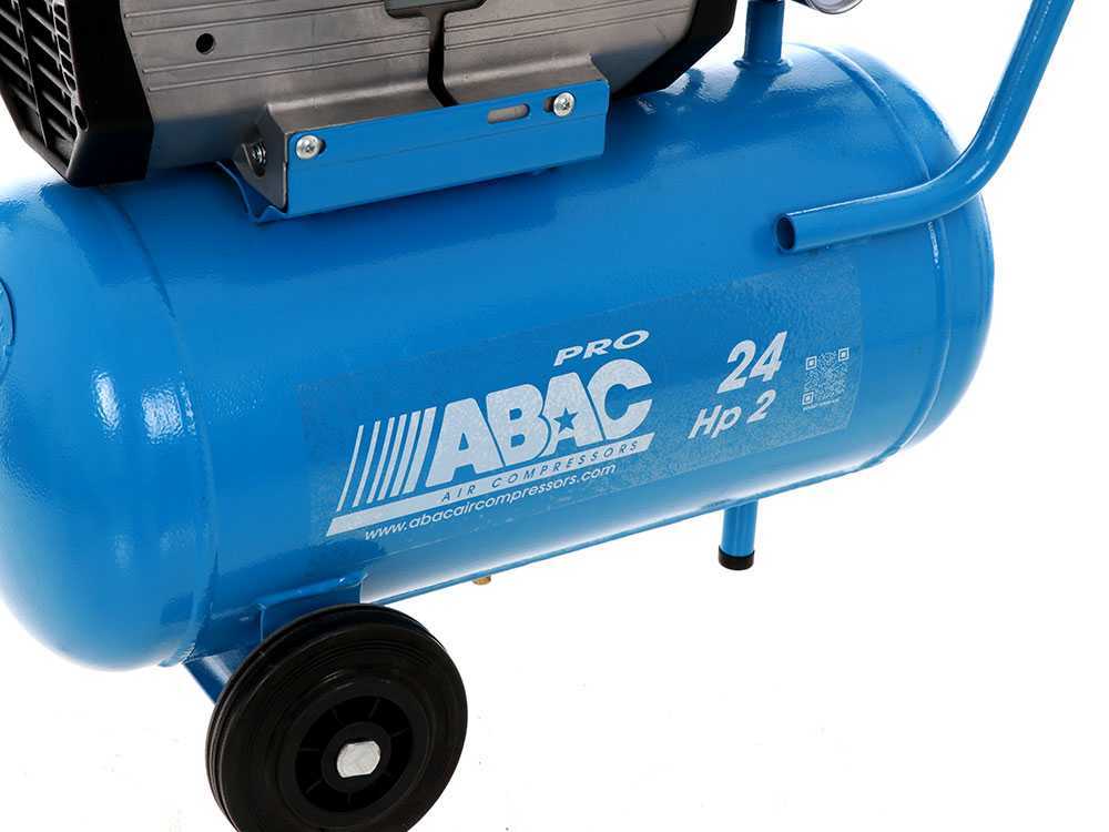 Compressore aria silenziato OS20P super silent Abac 24 lt 2HP