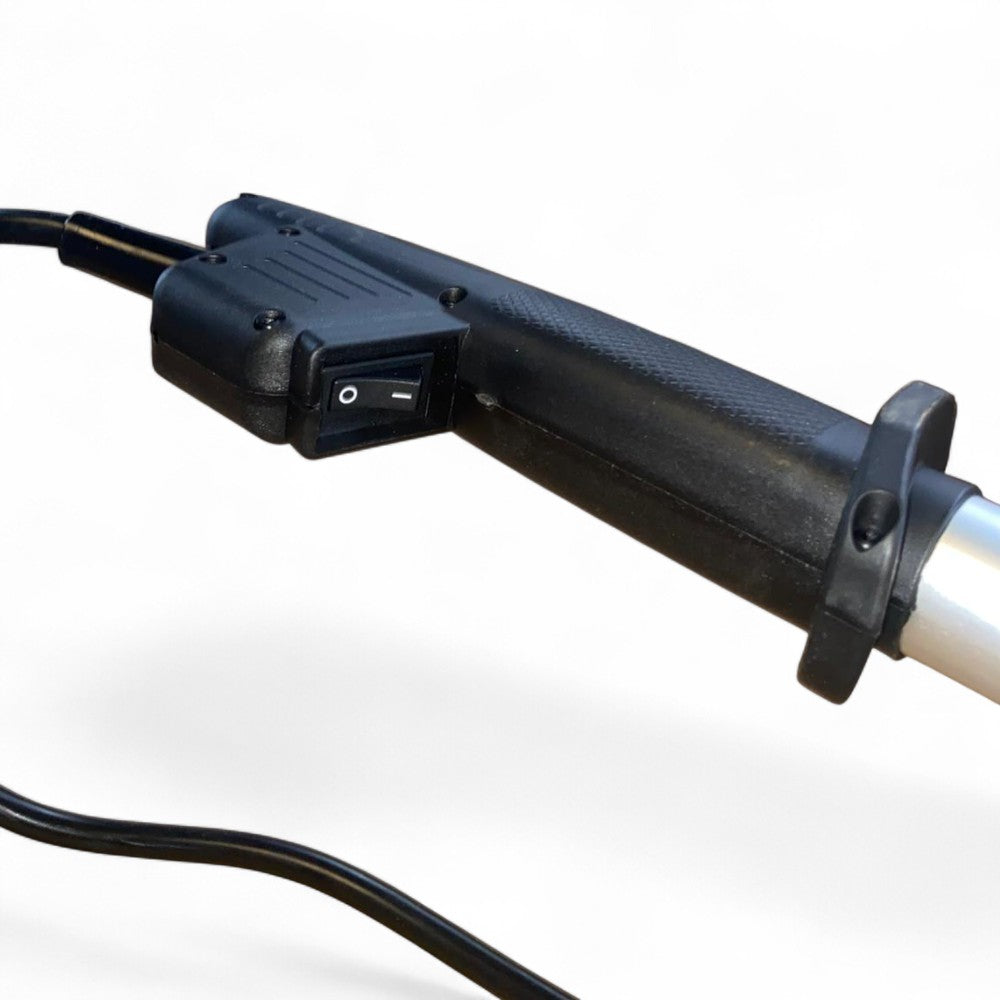 Scuotitore abbacchiatore elettrico con manico telescopico in alluminio per raccolta olive