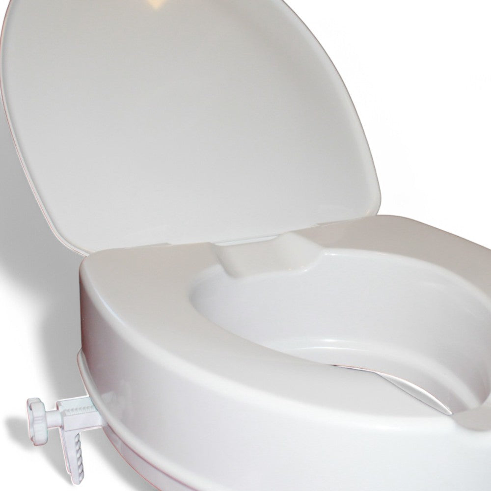 Alzawater in polipropilene con sistema di bloccaggio con sedile bianco