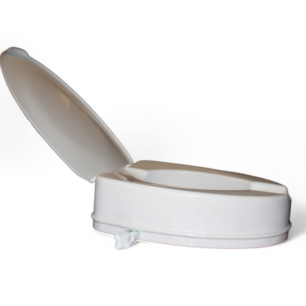 Alzawater in polipropilene con sistema di bloccaggio con sedile bianco