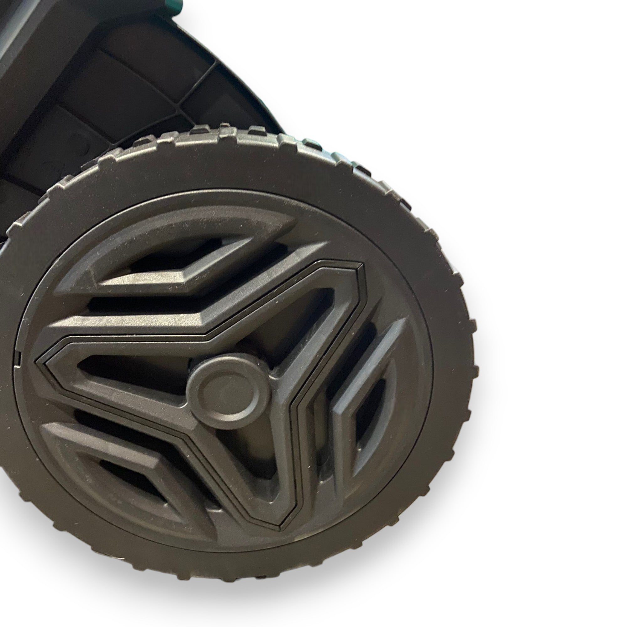 Arieggiatore spazzatrice raccoglitore di foglie a spinta con ruote per giardino con sacco removibile 100 lt