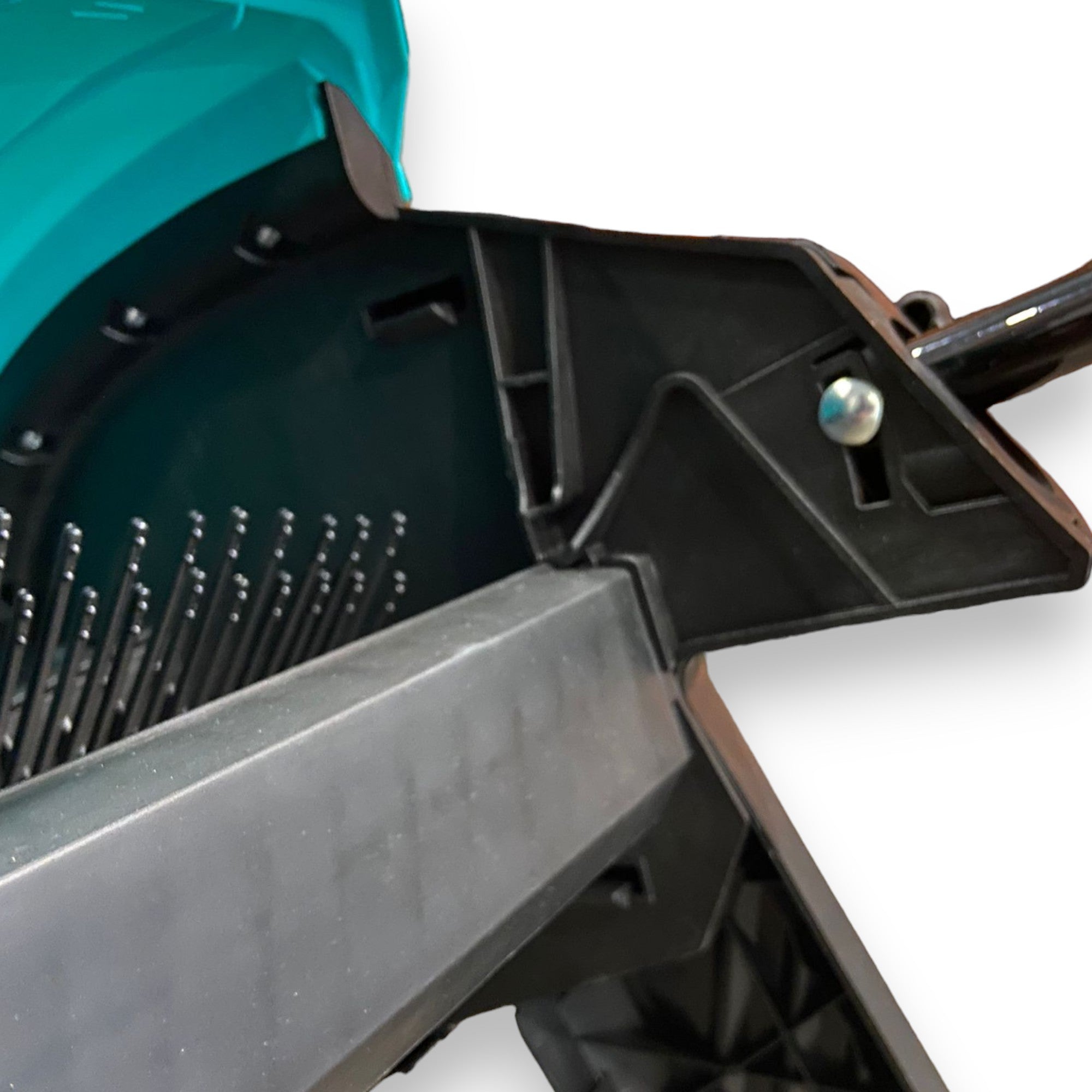 Arieggiatore spazzatrice raccoglitore di foglie a spinta con ruote per giardino con sacco removibile 100 lt