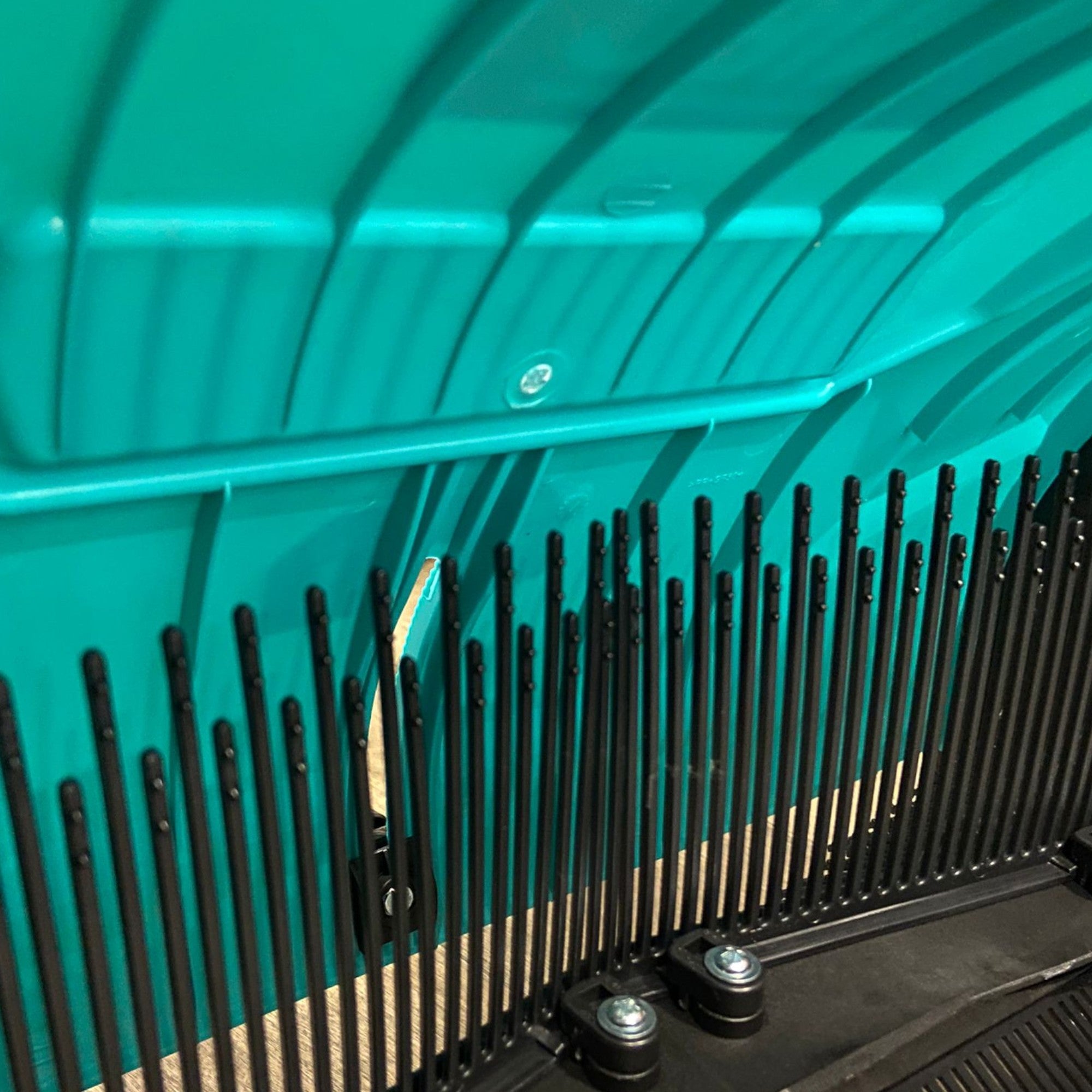 Arieggiatore spazzatrice raccoglitore di foglie a spinta con ruote per giardino con sacco removibile 100 lt