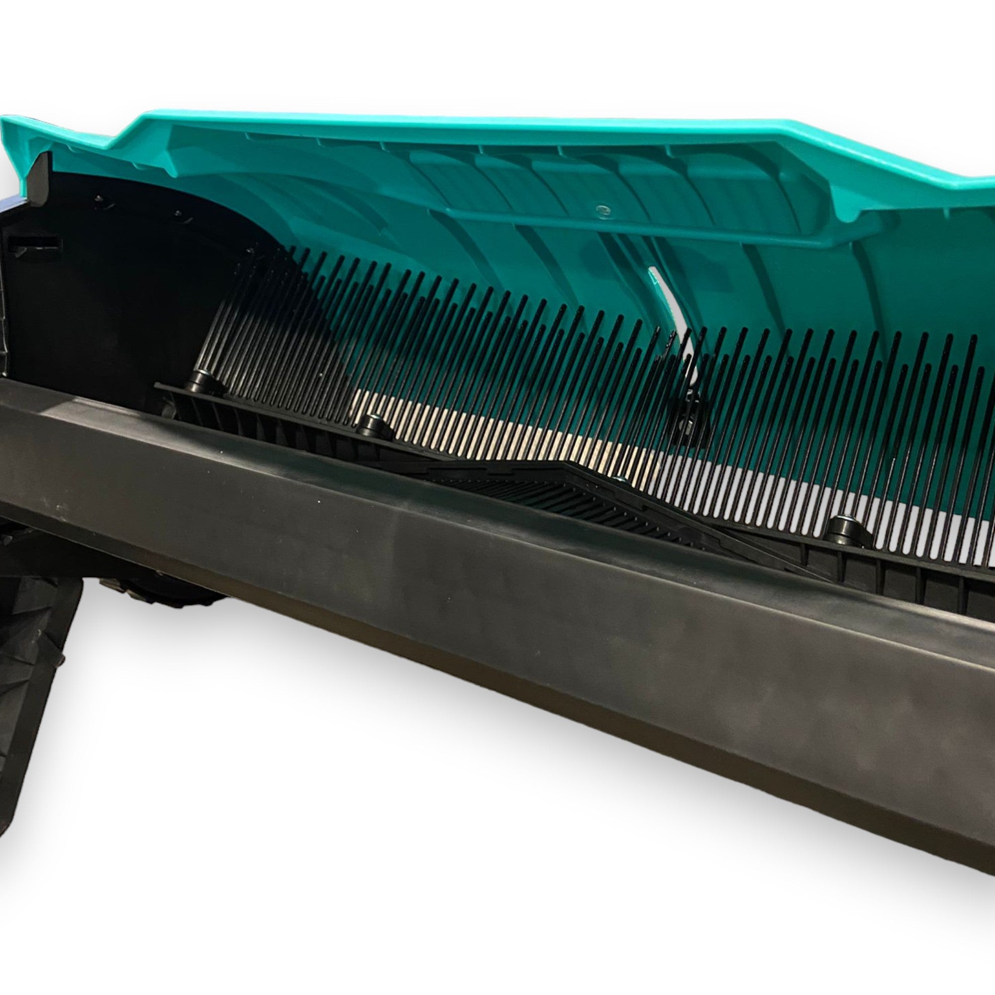 Arieggiatore spazzatrice raccoglitore di foglie a spinta con ruote per giardino con sacco removibile 100 lt