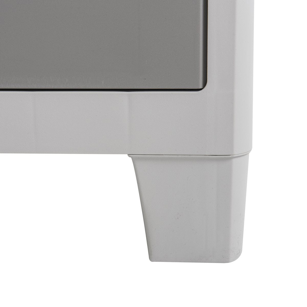 Armadio tuttopiani basso lucchettabile con 2 ripiani regolabili e 2 ante Urban XL Toomax