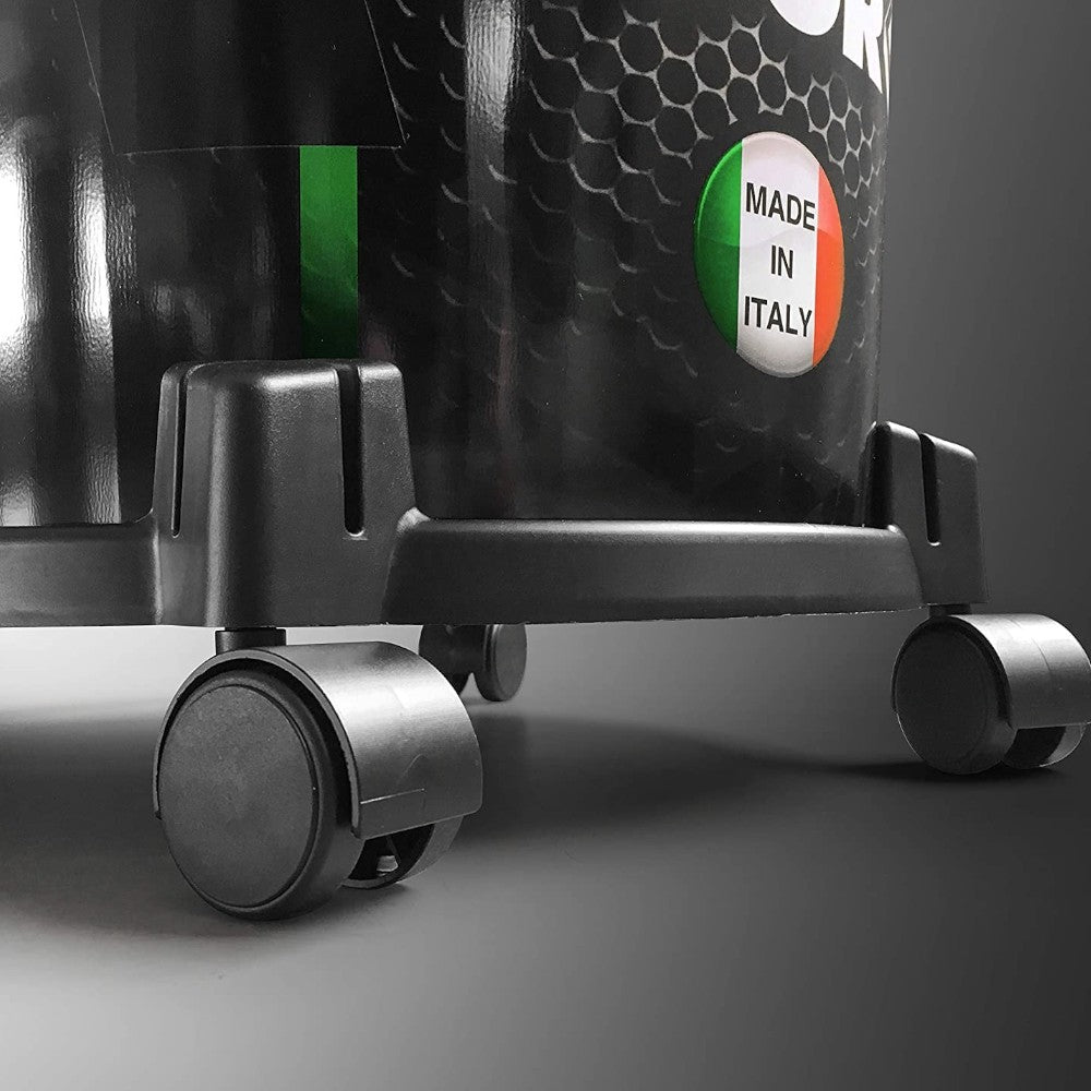 Aspiratutto aspirapolvere 1200W con ruote e accessori inclusi fusto 20 Lt Joker 1200S LAVOR