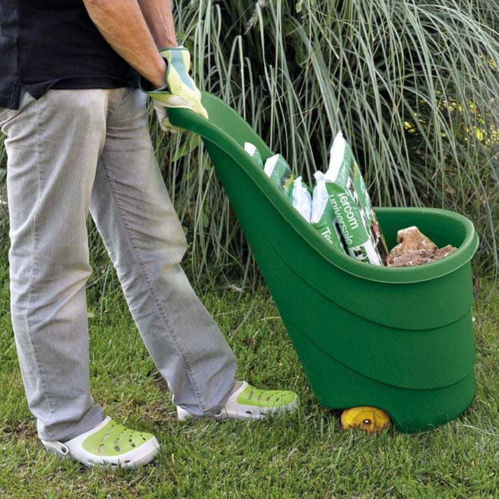 Carriola tonda multiuso per esterno giardino 53x57xH89 cm lt 50