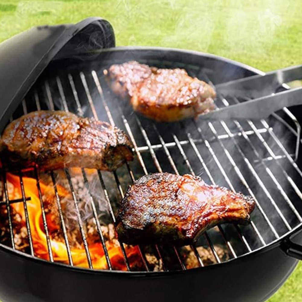 Barbecue a carbone miami da esterno con lamiera in acciaio 44x44xH71 cm