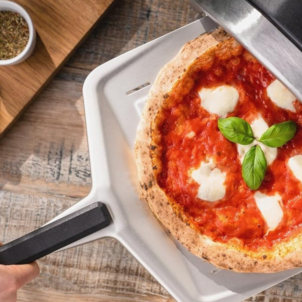 Forno per pizza a gas GPL da esterno cottura diretta in acciaio perseo