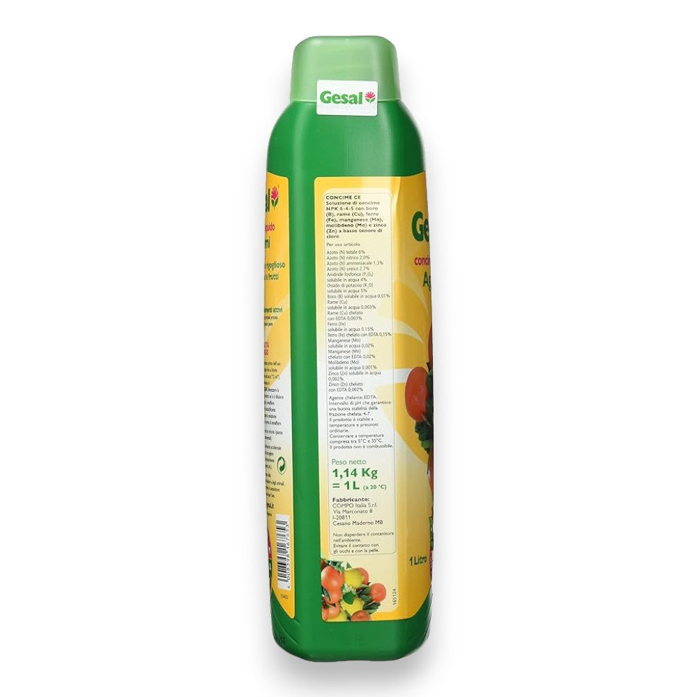 Concime liquido per piante agrumi 500 ml