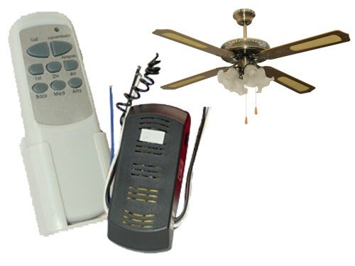 Kit trasformatore con telecomando per ventilatore a soffitto Saloon Niklas