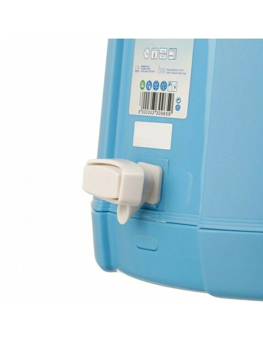 Borraccia dispenser termico 5 litri con rubinetto GioStyle