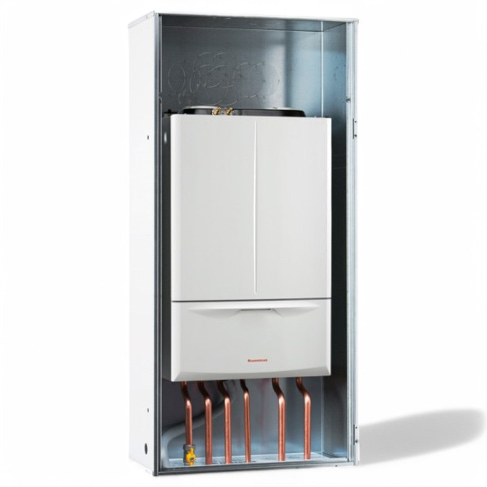Caldaia murale a condensazione istantanea A con tecnologia eco compatibile H2 ready metano gpl e aria propanata 44x26XH75 cm Victrix Extra
