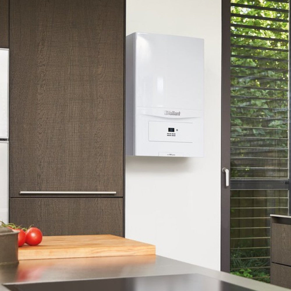 Caldaia a condensazione istantanea 28 Kw A con consumi ridotti grazie a pompa ad alta efficienza metano H72x44x33 cm Ecotec Pure Vmw