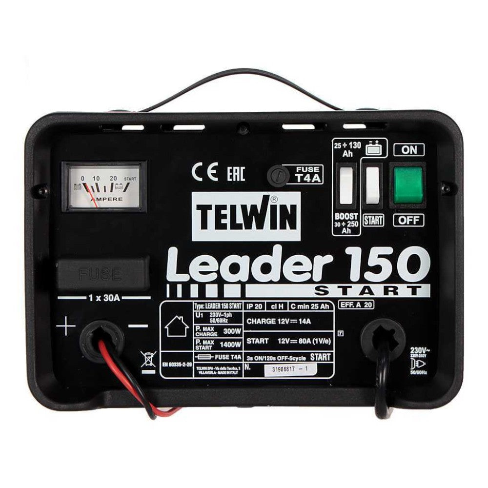 caricabatterie portatile con avviatore 12v tensione regolabile protezione sovraccarico corrente avviamento 140a