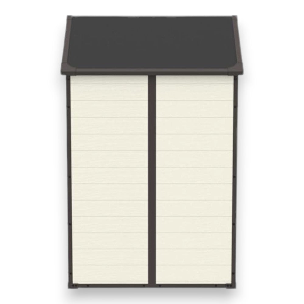 Casetta box rispostiglio da giardino in resina beige Garden Cottage Manor 6x5