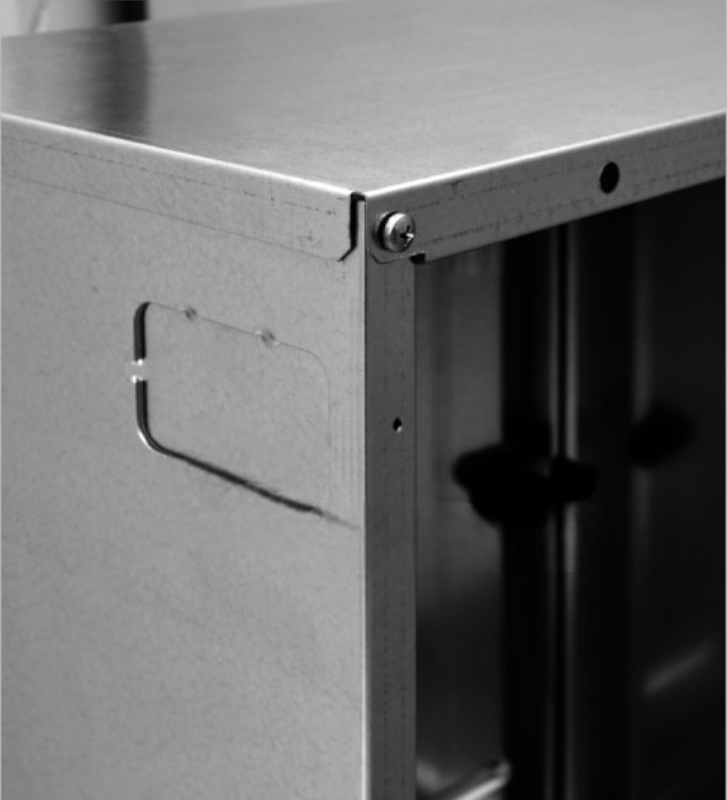 Armadietto cassetta per contatore gas H50xL40xP25 cm