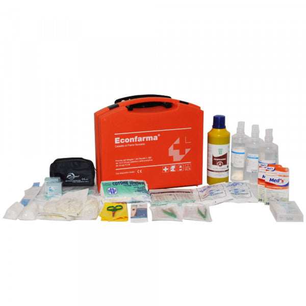 Cassetta primo pronto soccorso per aziende con più di 2 dipendenti