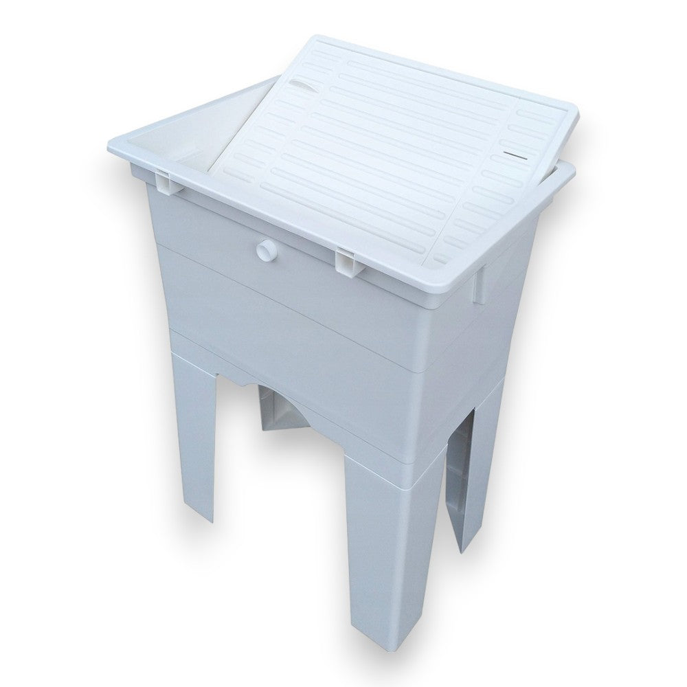 Mobile lavatoio da esterno monoblocco cm 59x41x75h