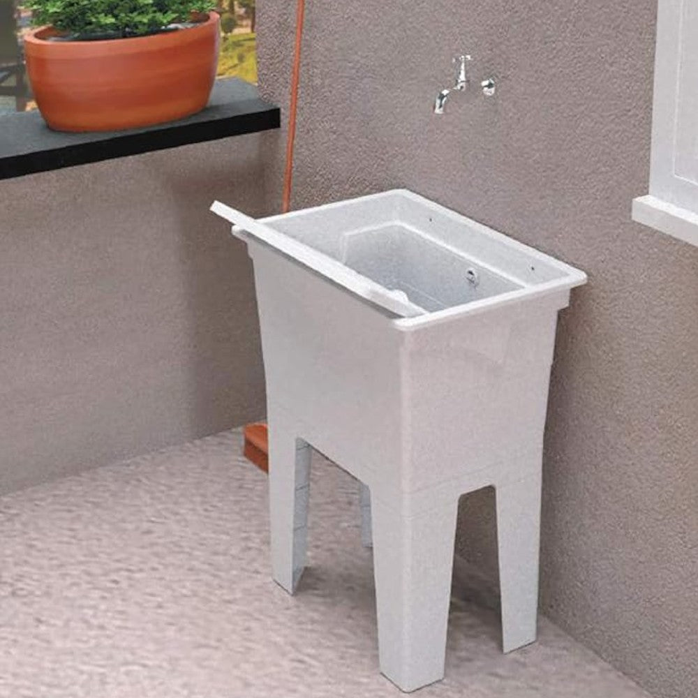 Mobile lavatoio da esterno monoblocco cm 59x41x75h