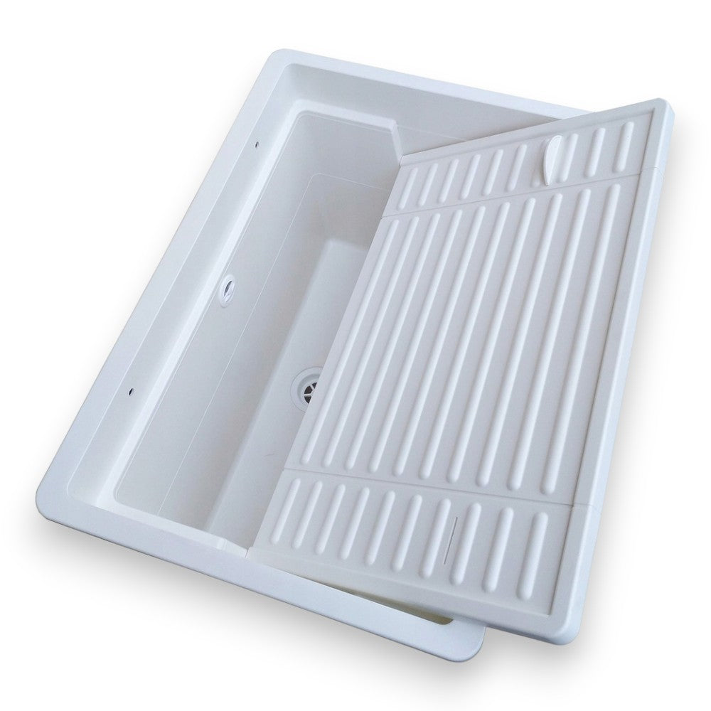 Mobile lavatoio da esterno monoblocco cm 59x41x75h