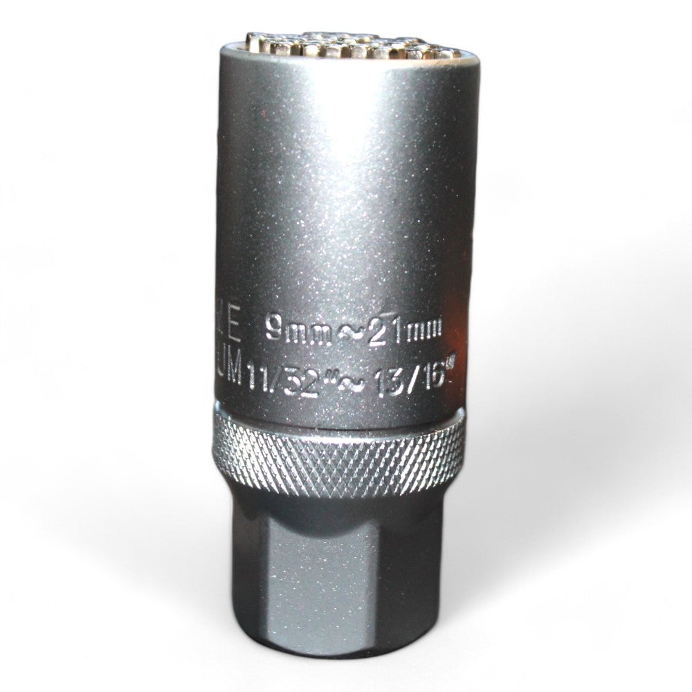 Chiave a cricchetto universale multifunzione da 9 a 21 mm con adattatore 3/8 Magic Socket