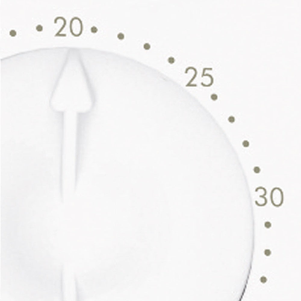 Cronotermostato digitale bianco con programmazione giornaliera Virtus