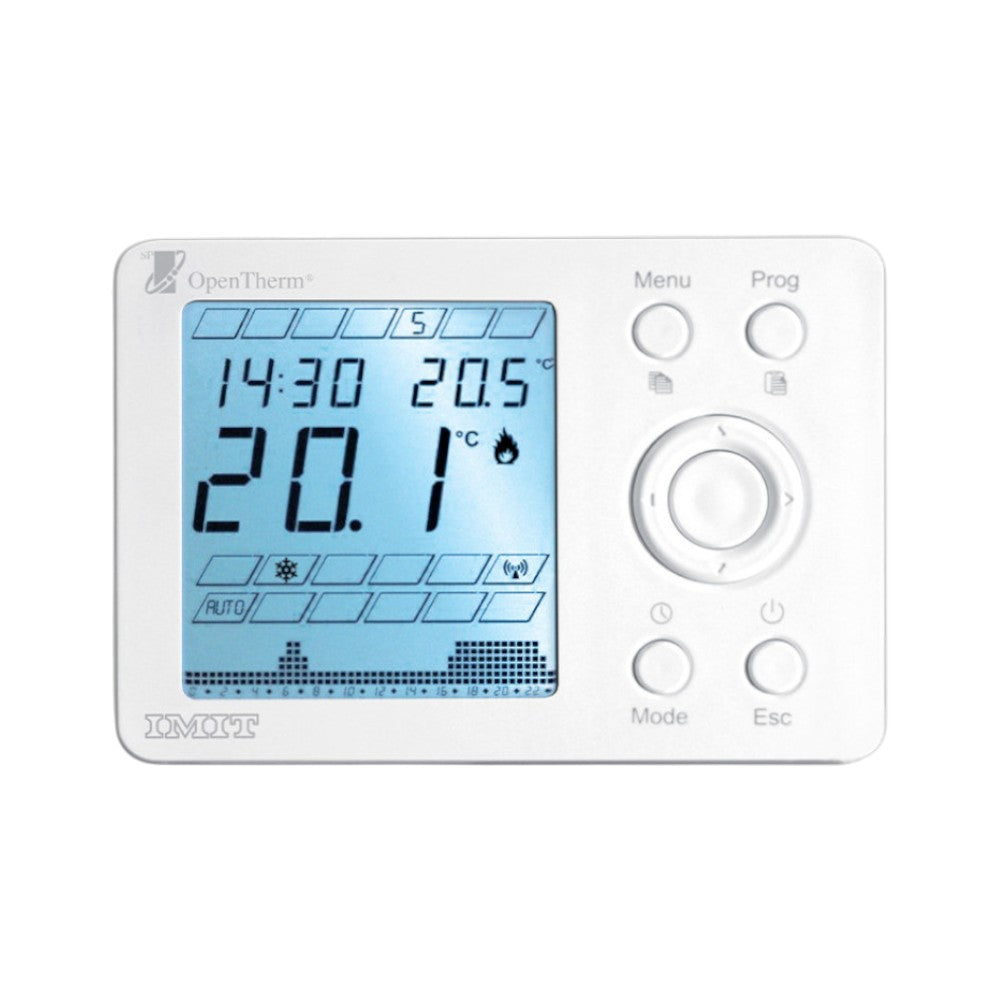 Cronotermostato elettronico con programmazione settimanale Wpt Ot