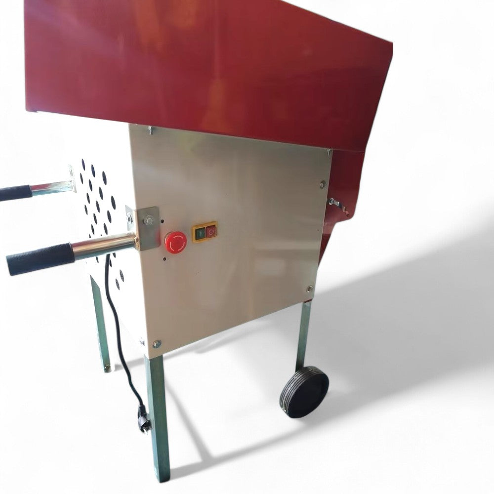 Defogliatore elettrico 350 Watt con regolatore e ruote per olive