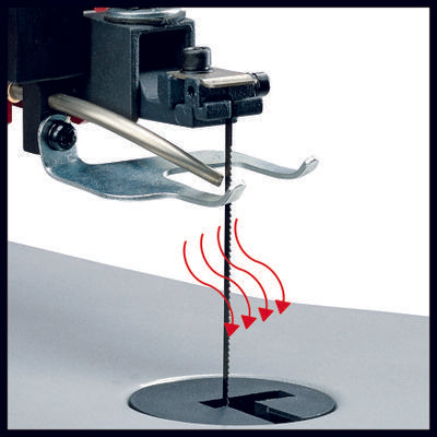 Traforo oscillante 120W per tagli di precisione su legno inclinabile fino a 45° TC-SS405E EINHELL