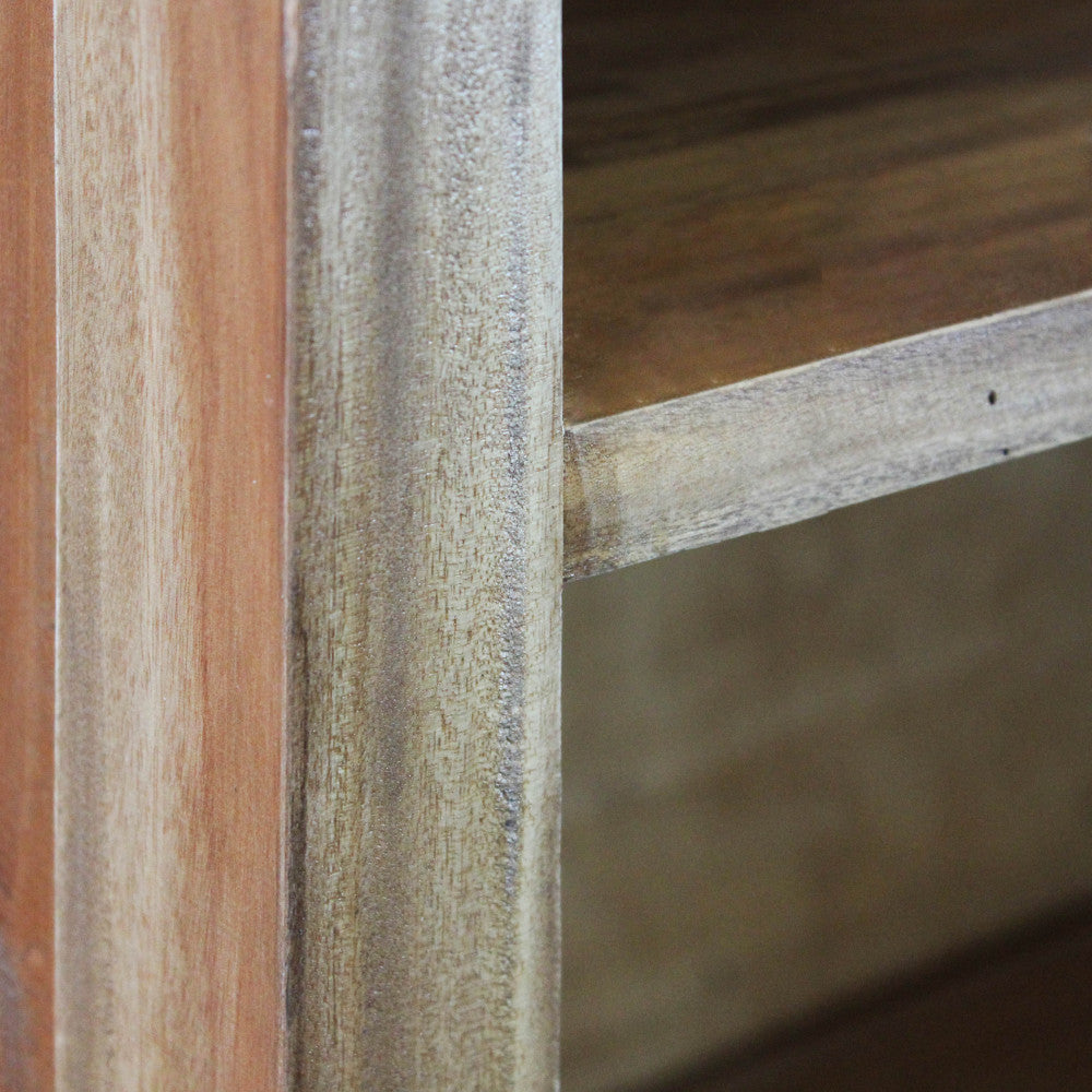 Mobile libreria in legno di mogano 80x40xH190 cm David