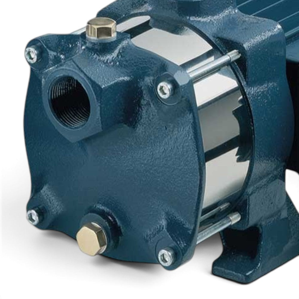 Elettropompa centrifuga multistadio orizzontale compact con portata fino a 120 litri al minuto