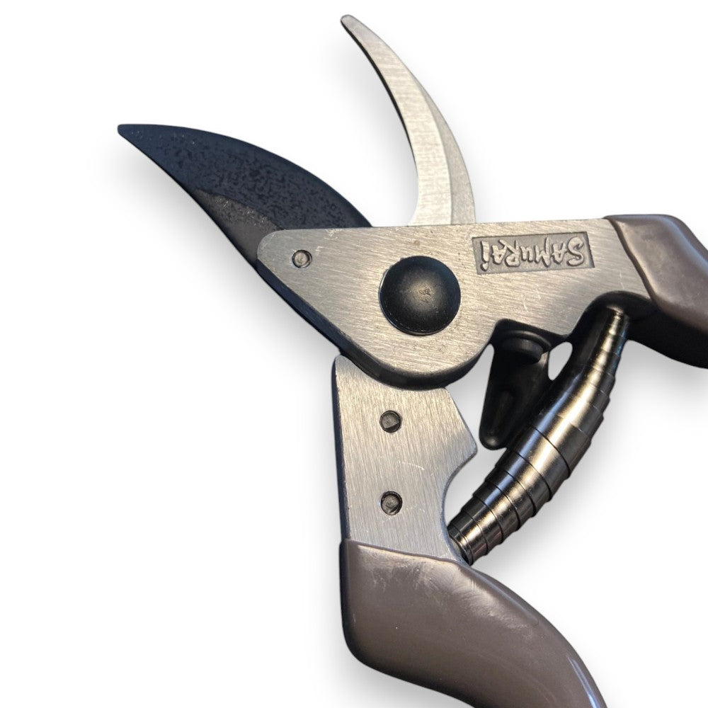 Forbice pota professionale 22 cm teflon corpo alluminio lama acciaio manici gomito pvc antiscivolo chiusura