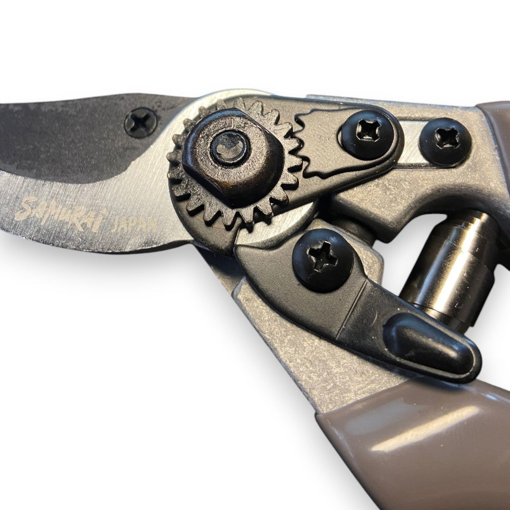 Forbice pota professionale 22 cm teflon corpo alluminio lama acciaio manici gomito pvc antiscivolo chiusura